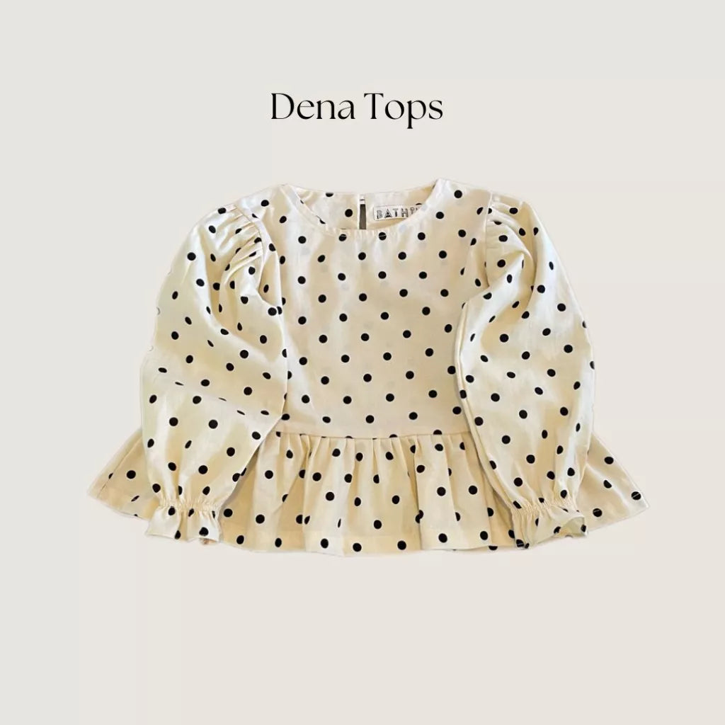 PREORDER Littlebathi blouse - Dena Top