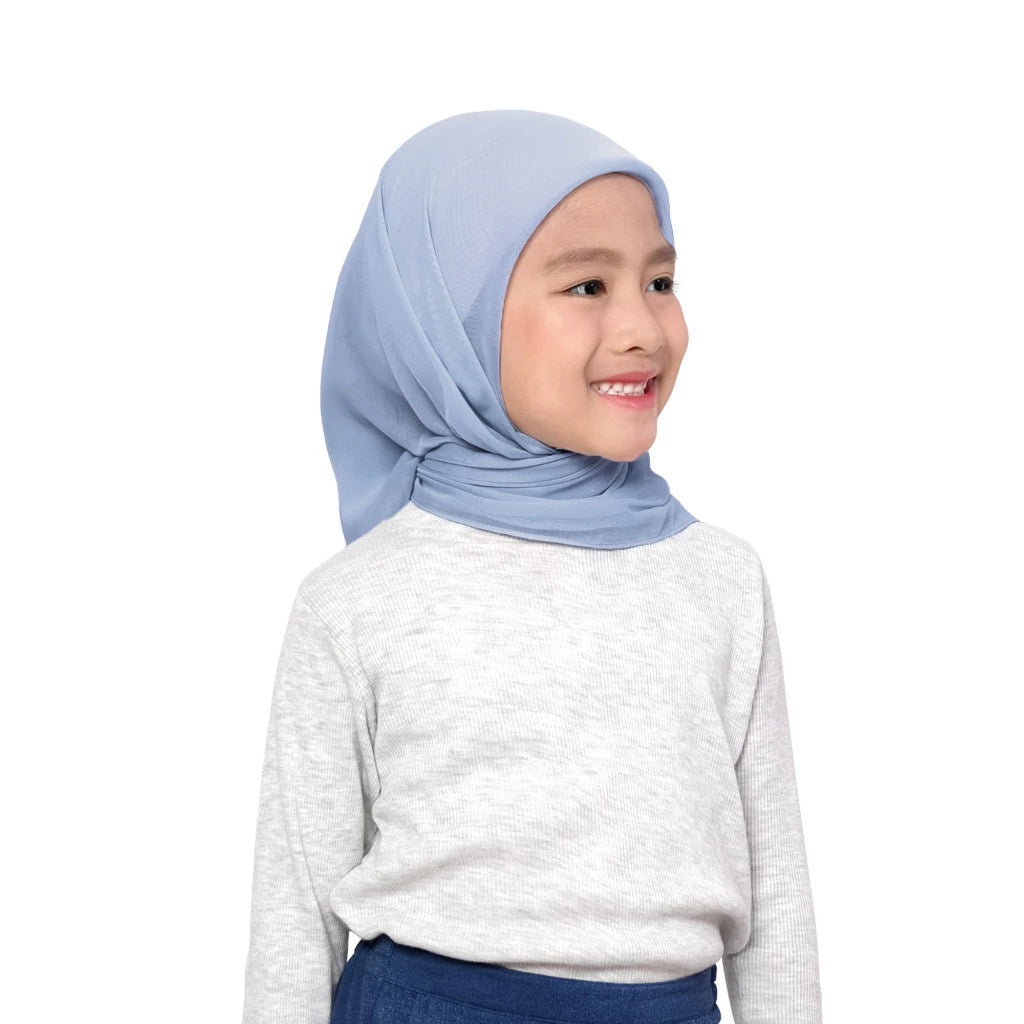 PREORDER D'odette - Eunmi Square Hijab Sea Arctic