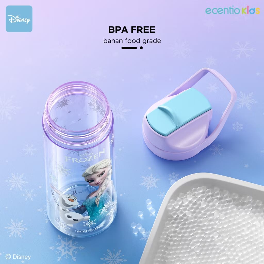 PREORDER Ecentio - 500ml Disney Elsa BPA Free Bottle