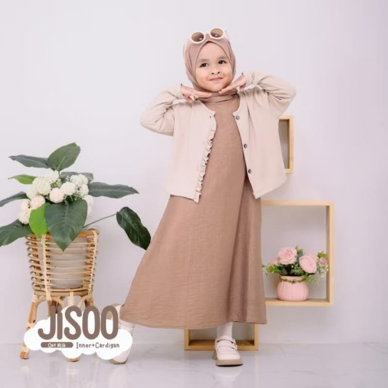 PREORDER Jisoo Dress with Cardigan