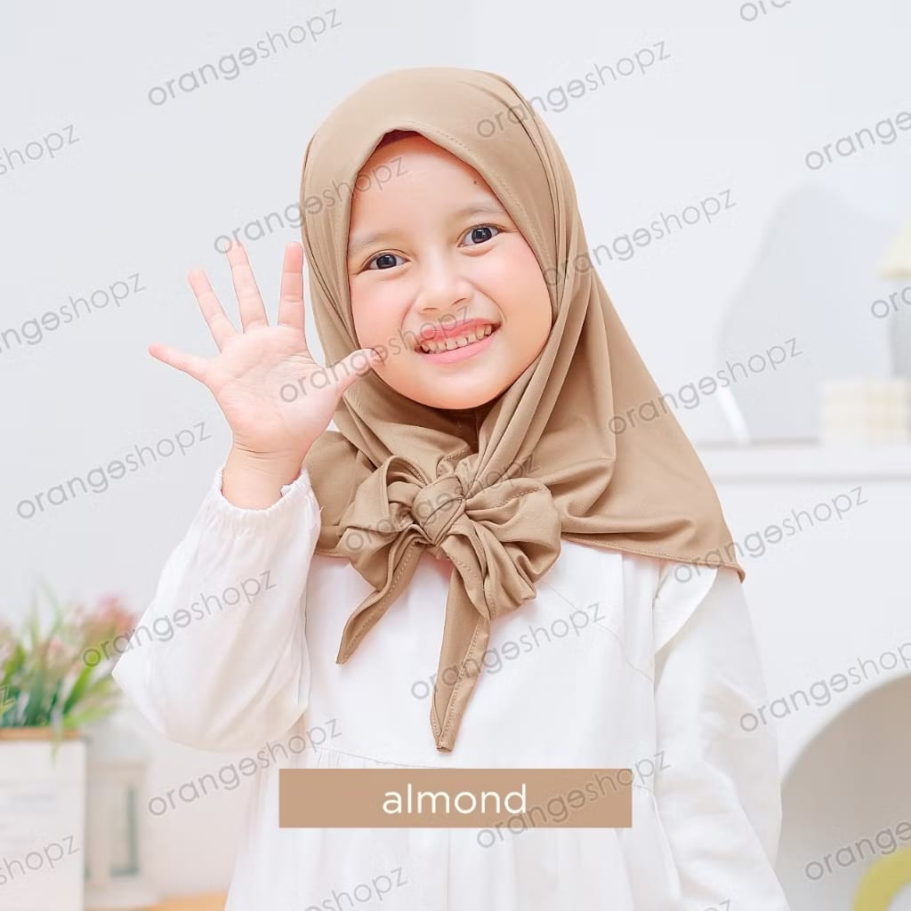 PREORDER Orangeshopz - Segitiga Jersey Instan Hijab