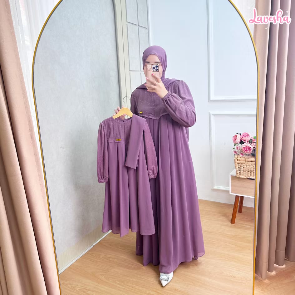 PREORDER Lavesha Kids - Zahra Dress with Hijab