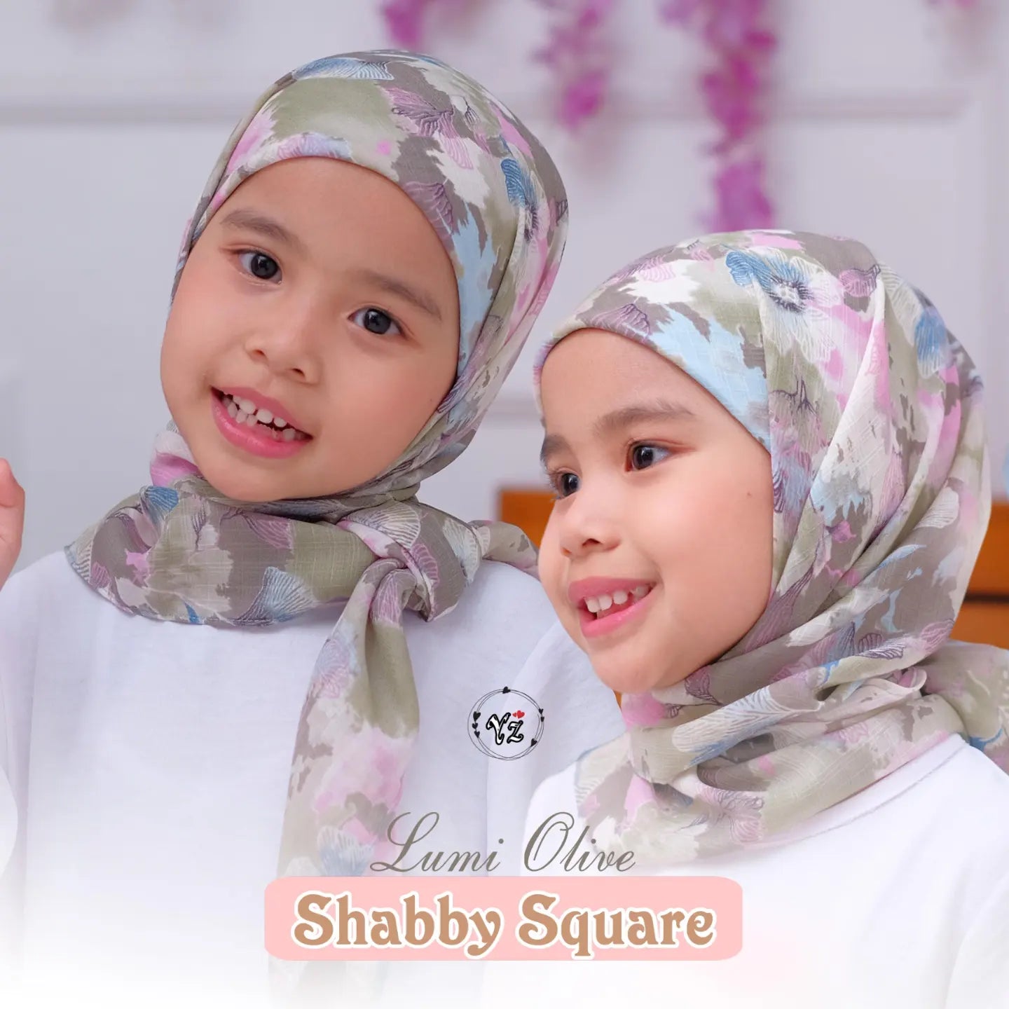 PREORDER Yazzrens - Shabby Printed Square with Attached Inner Lumi Series