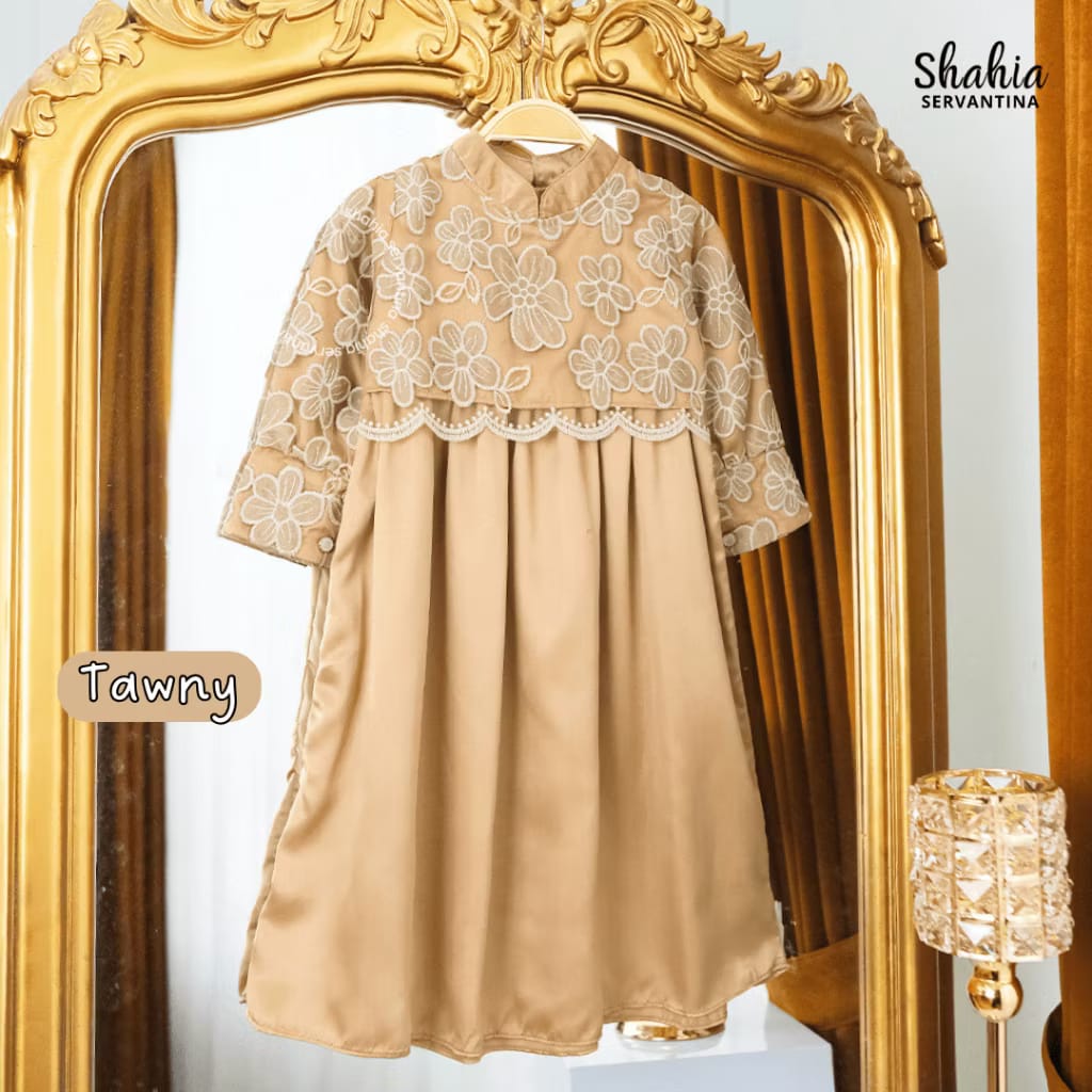 PREORDER Shahia - Floria Tille Dress