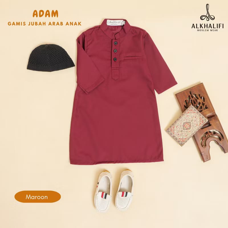 PREORDER Alkhalifi - Adam Gamis Jubah