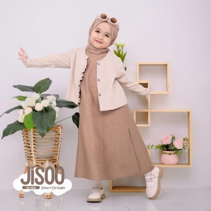 PREORDER Jisoo Dress with Cardigan