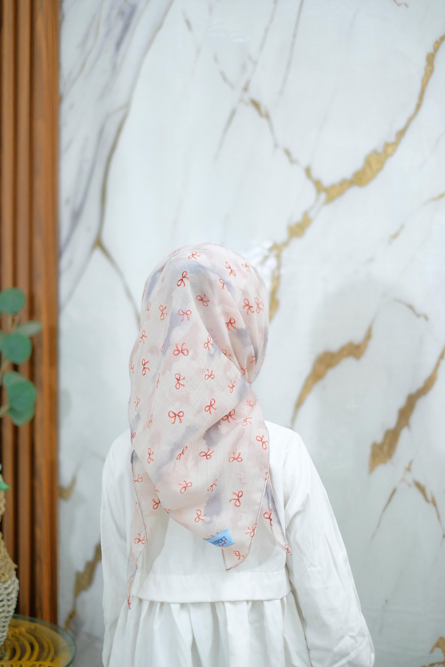 PREORDER Yazzren Hijab - Shabby Square with Attached Inner (Ribbon Series)