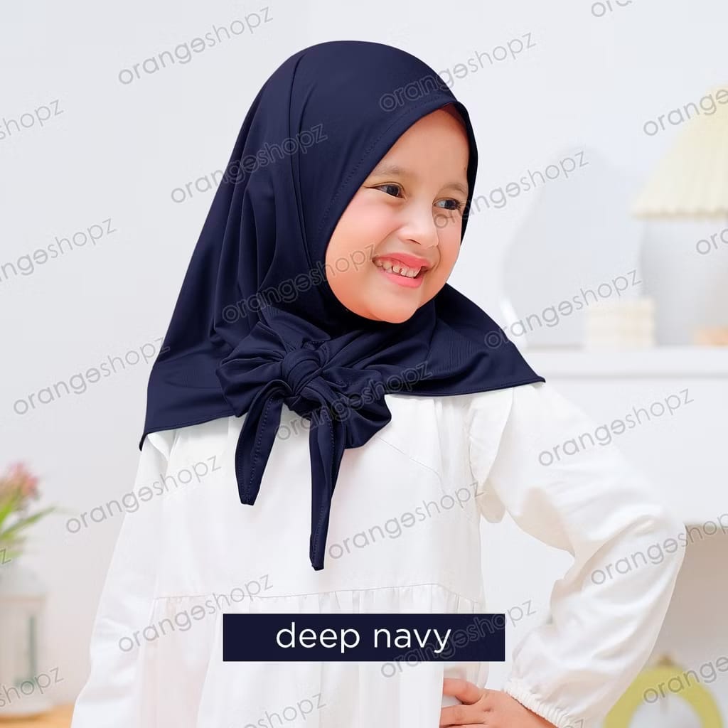 PREORDER Orangeshopz - Segitiga Jersey Instan Hijab