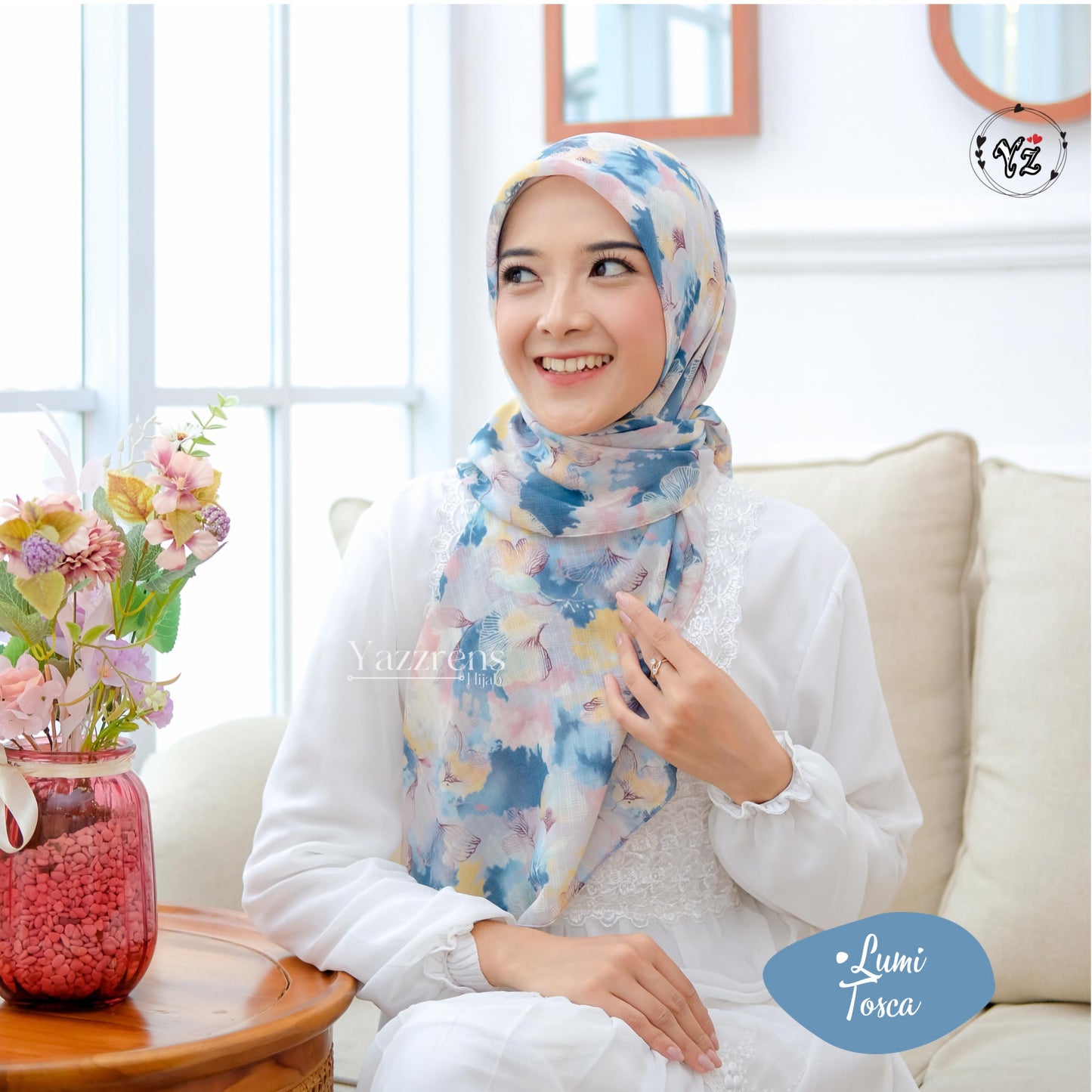 PREORDER Yazzrens - Shabby Printed Square with Attached Inner Lumi Series
