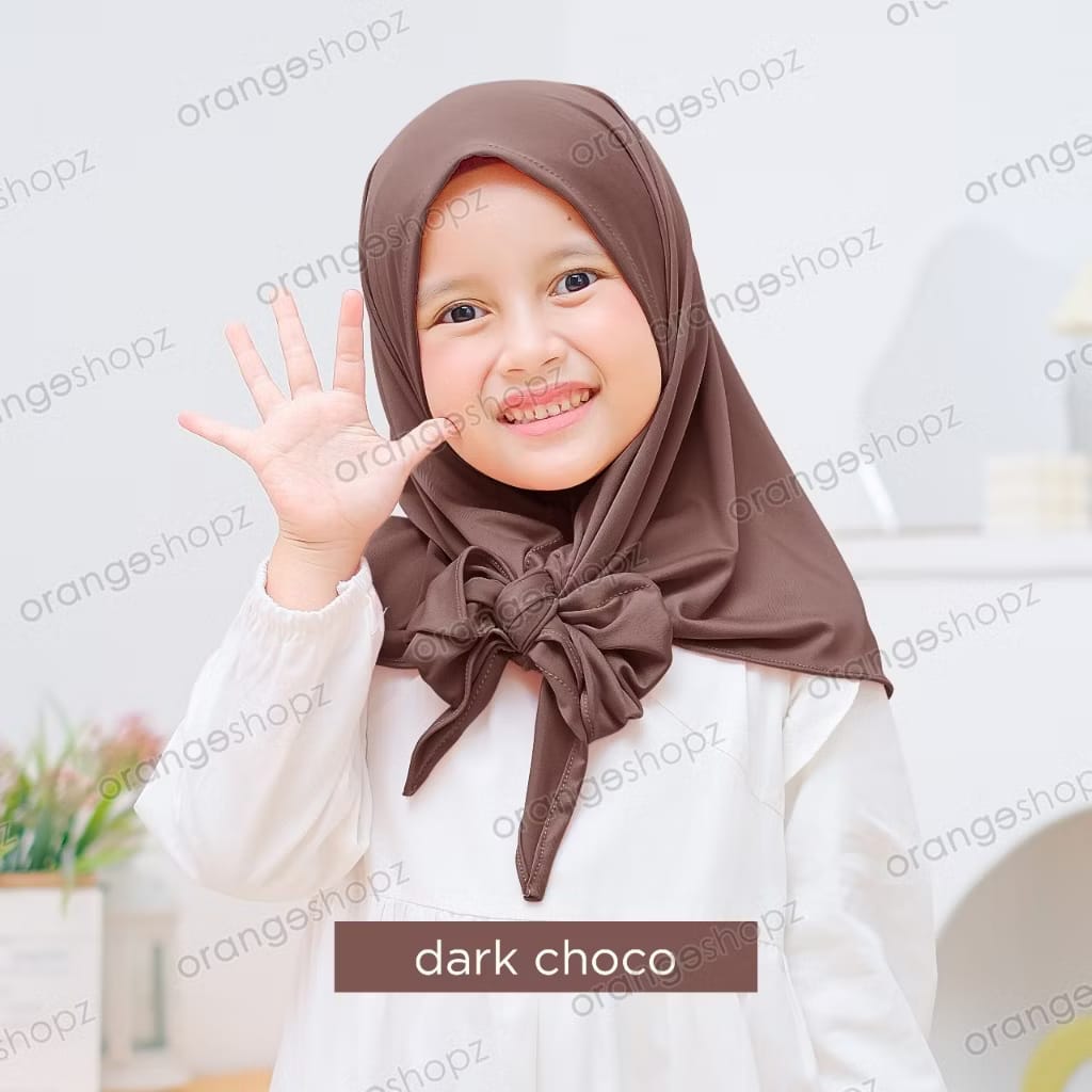 PREORDER Orangeshopz - Segitiga Jersey Instan Hijab