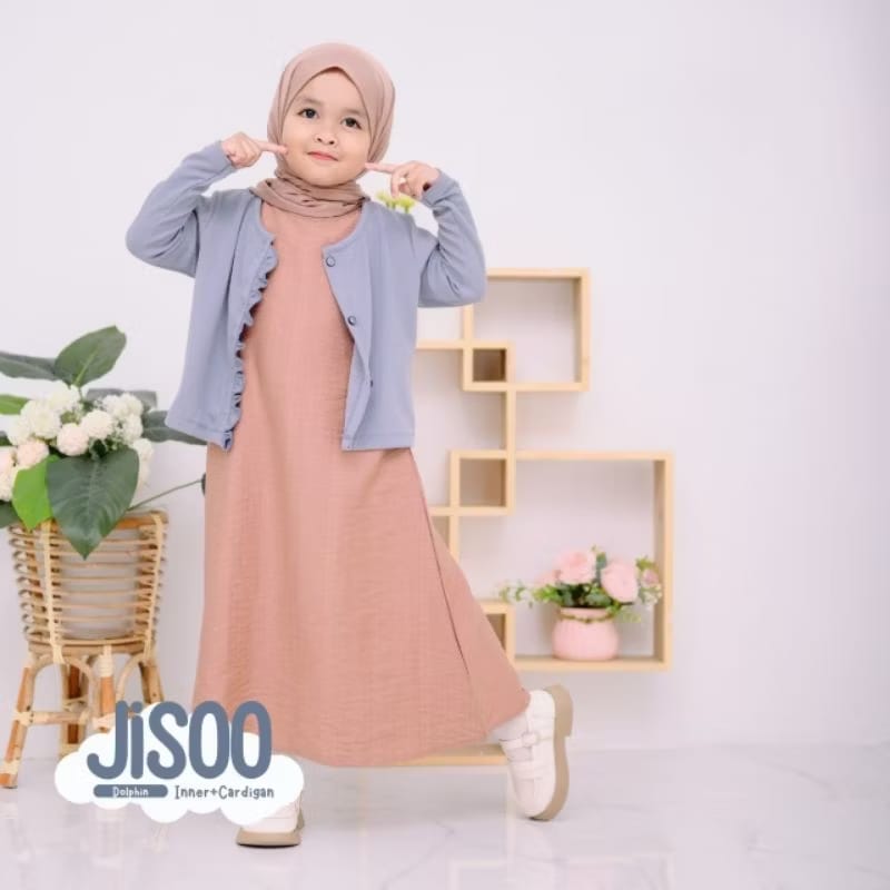 PREORDER Jisoo Dress with Cardigan