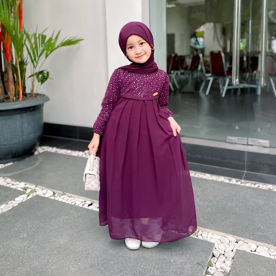 PREORDER Lavesha Kids - Zahra Dress with Hijab