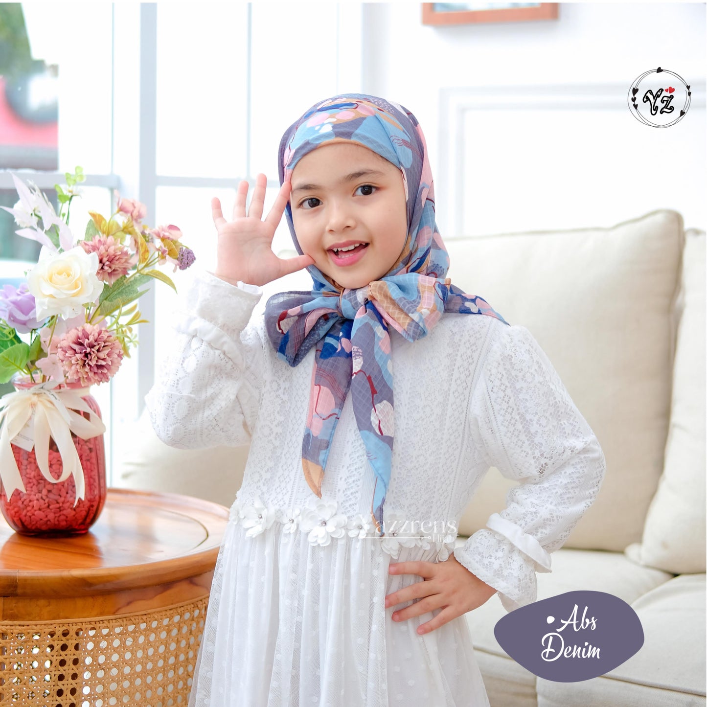 PREORDER Yazzrens - Shabby Printed Square with Attached Inner Lumi Series