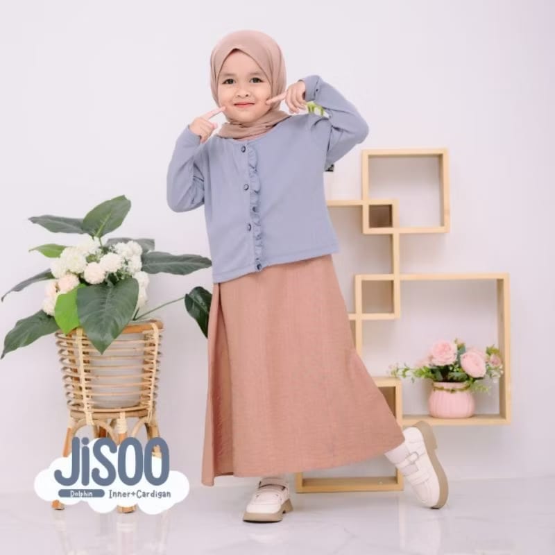 PREORDER Jisoo Dress with Cardigan
