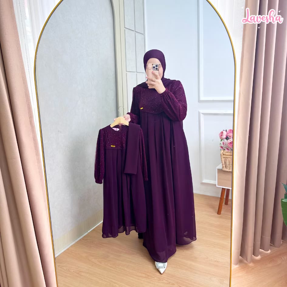 PREORDER Lavesha Kids - Zahra Dress with Hijab
