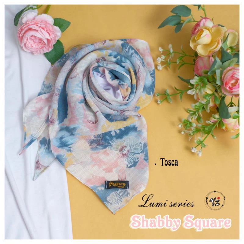 PREORDER Yazzrens - Shabby Printed Square with Attached Inner Lumi Series