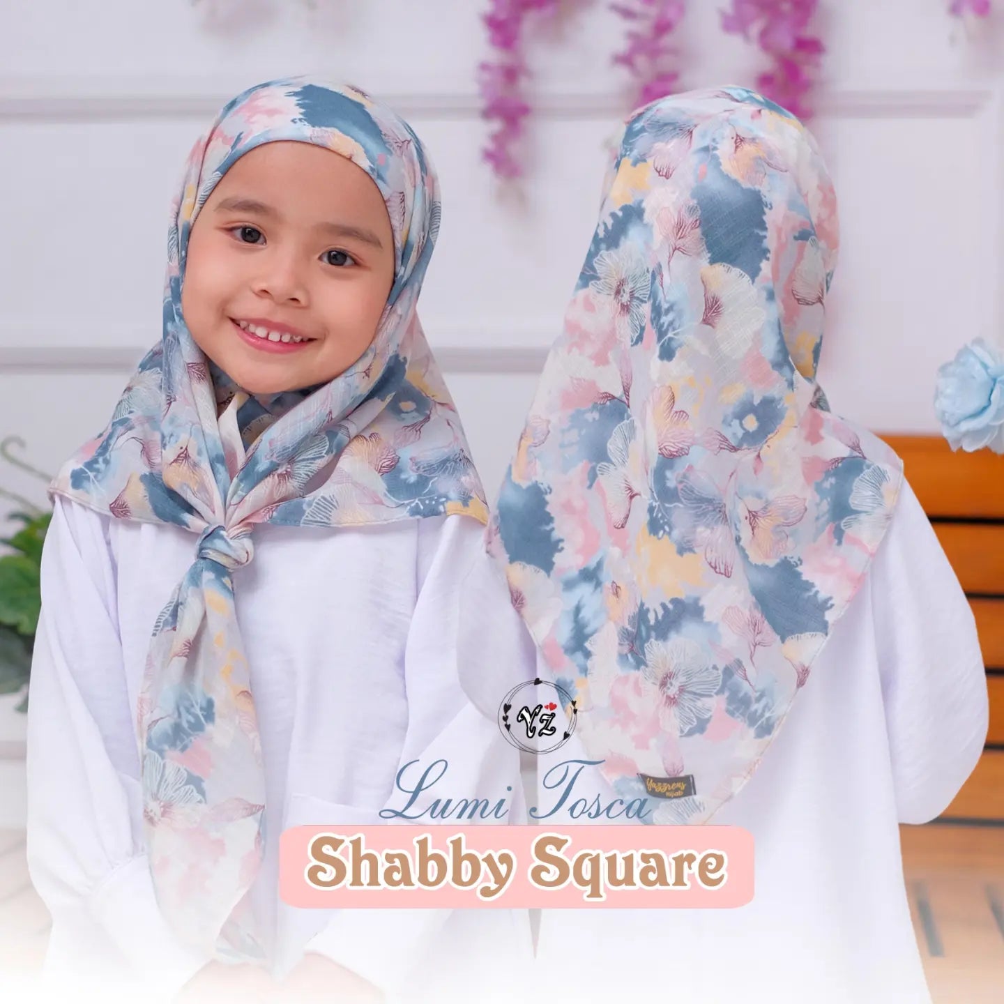 PREORDER Yazzrens - Shabby Printed Square with Attached Inner Lumi Series