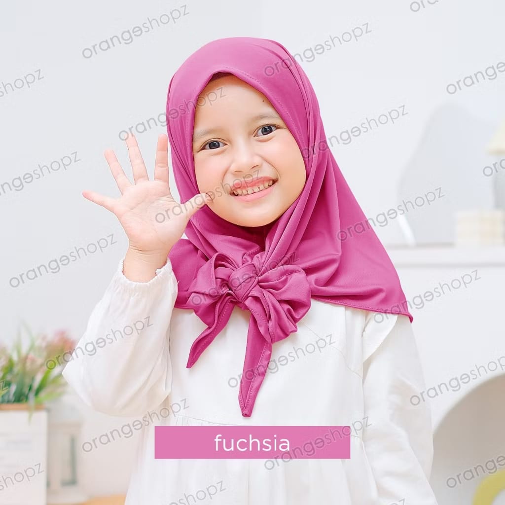 PREORDER Orangeshopz - Segitiga Jersey Instan Hijab