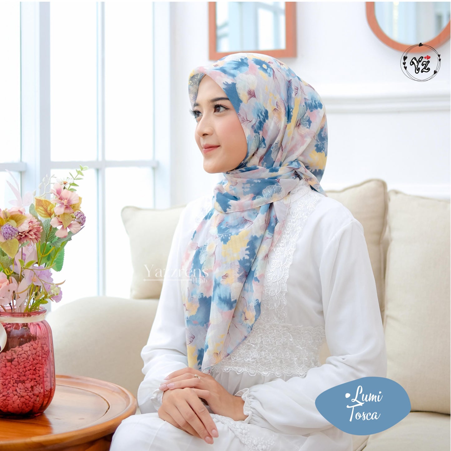 PREORDER Yazzrens - Shabby Printed Square with Attached Inner Lumi Series