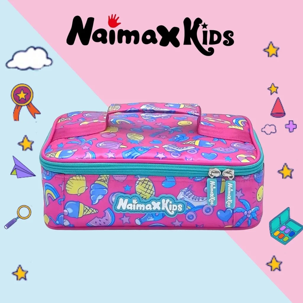 PREORDER NaimaXkid Lunch Bag Single Layer - Shoes Pink
