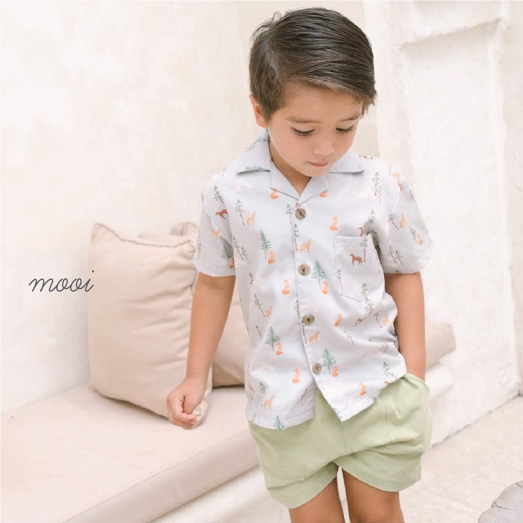 PREORDER MOOI PRINTED SHORT SLEEVES SET V1 FOR BOYS