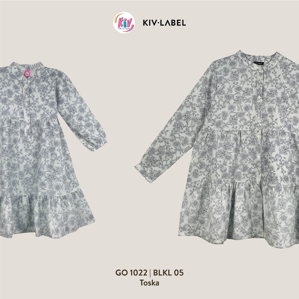 PREORDER KIV Floral Dress GO1022