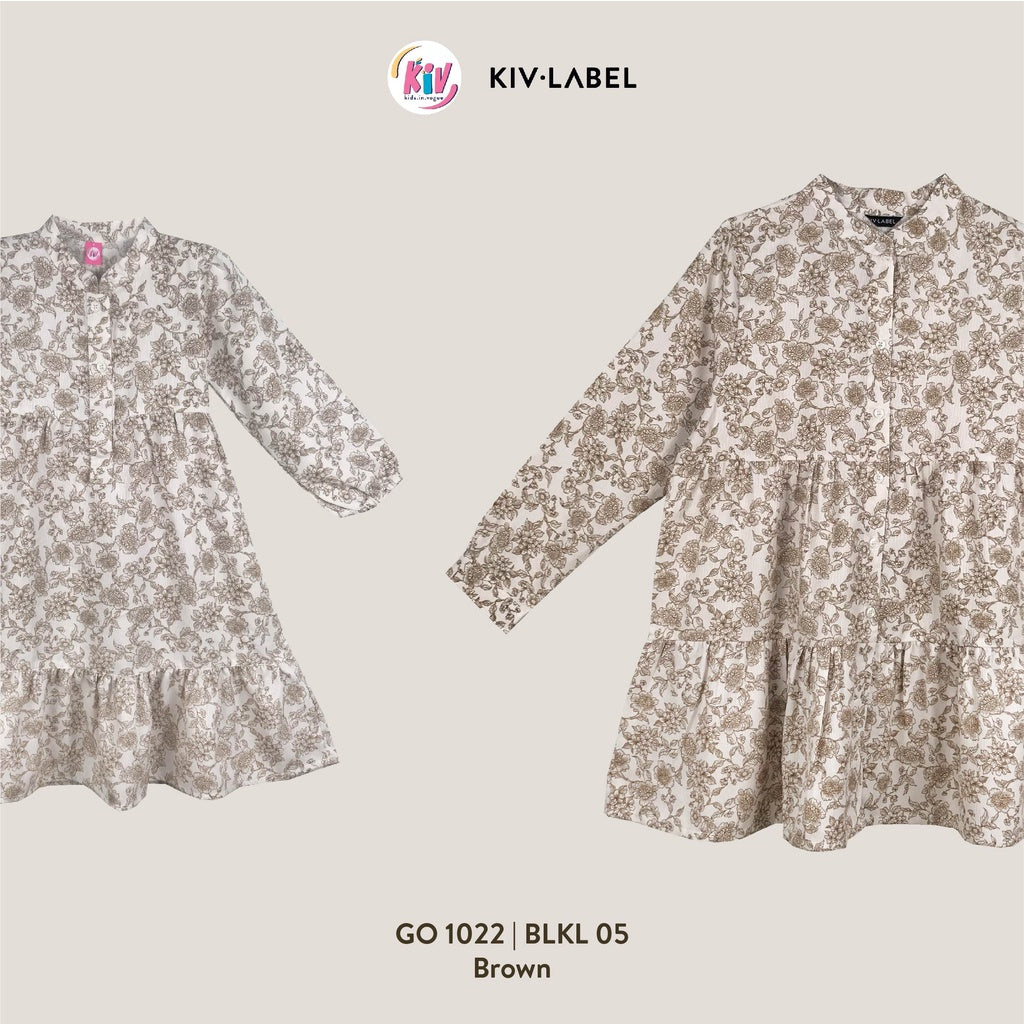 PREORDER KIV Floral Dress GO1022