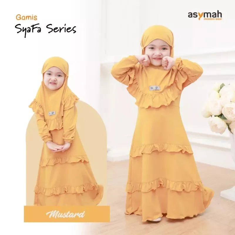 PREORDER Asymah - Syafa Gamis Set