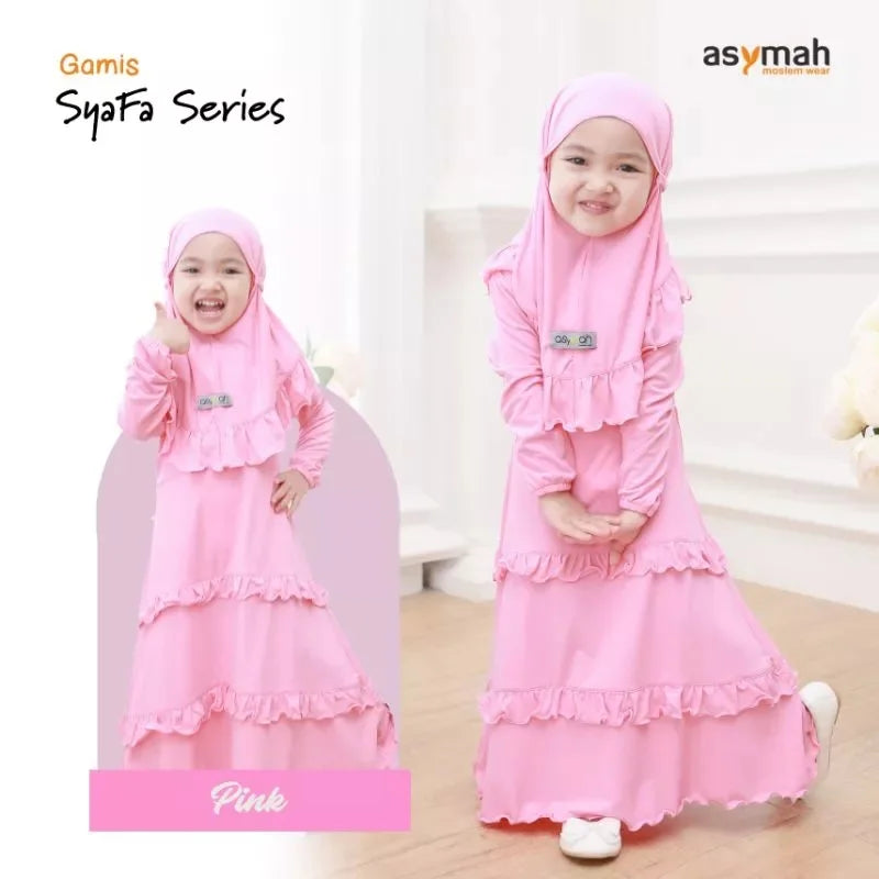 PREORDER Asymah - Syafa Gamis Set