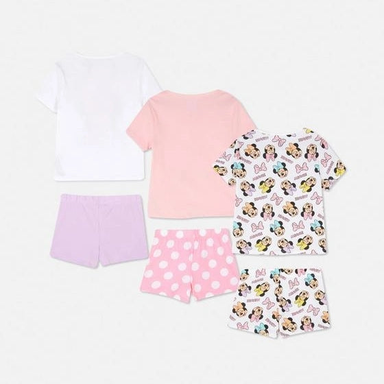 UK PREORDER 3pcs set Disney's Minnie Mouse Tshirts and Shorts