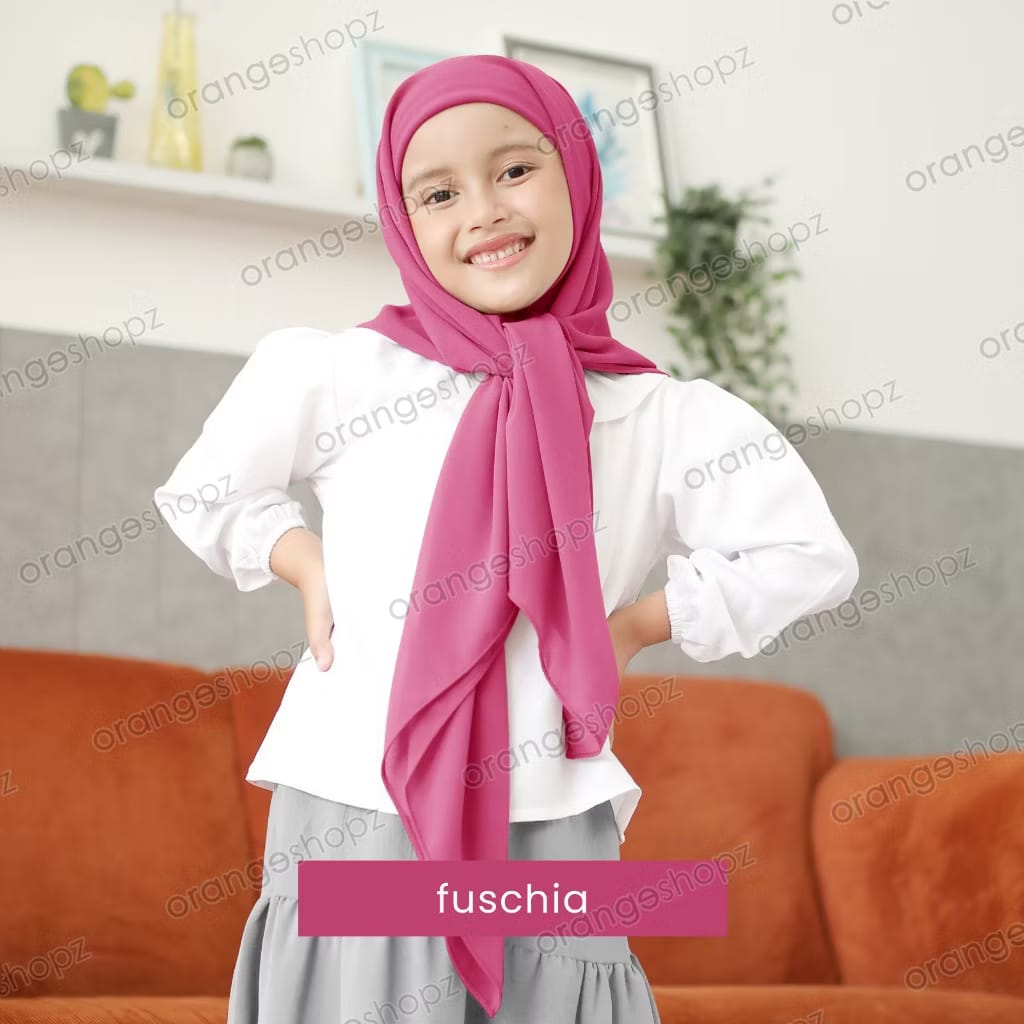 INSTOCK Orangeshopz - Hana Plain Segitiga with attached Inner