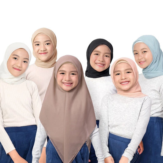 PREORDER D'odette - Eunmi Square Hijab