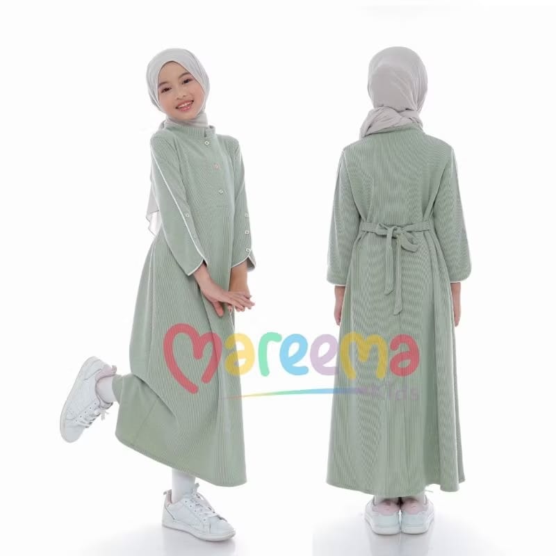 PREORDER Mareema - Cotton Knitted Dress Long Sleeves
