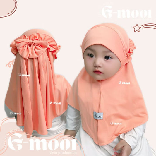 (MSME2026) INSTOCK Amira - Gmooi Hijab Instan Bow Salem