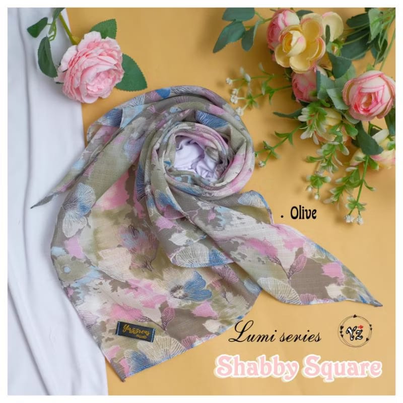 INSTOCK Yazzren - Printed Square with Inner