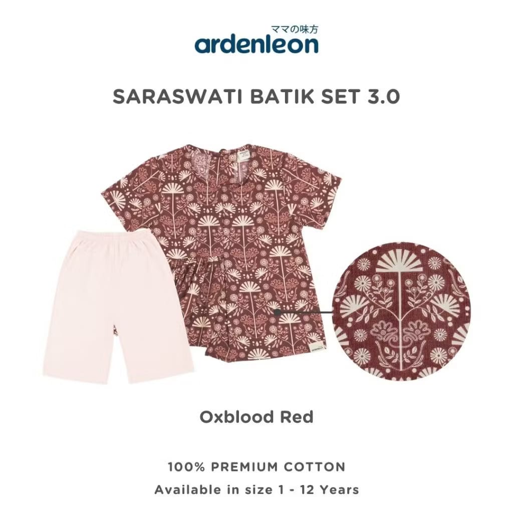 PREORDER Ardenleon - Girl Saraswati Batik Set 2.0