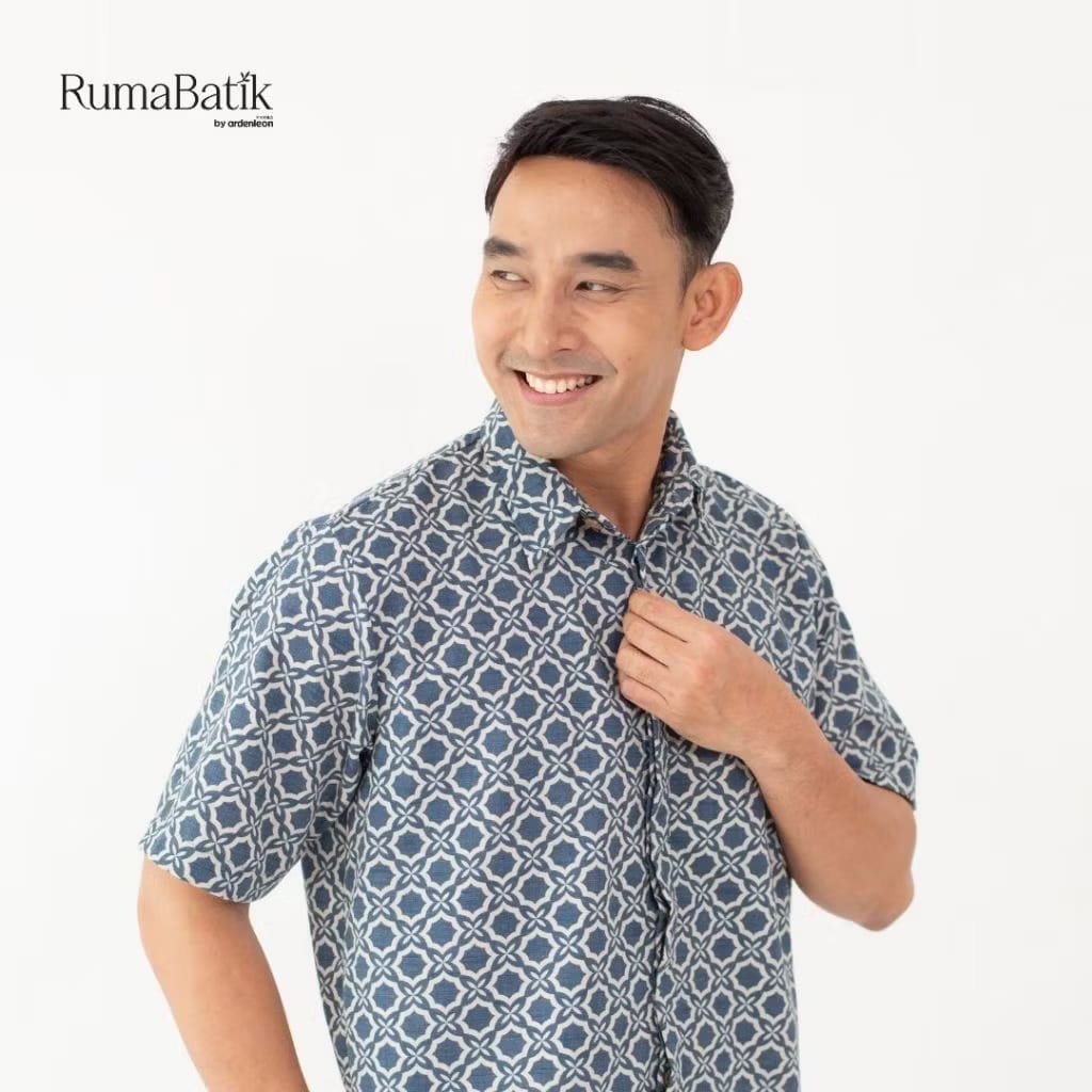 PREORDER Ardenleon - Men Batik Top Short Sleeves