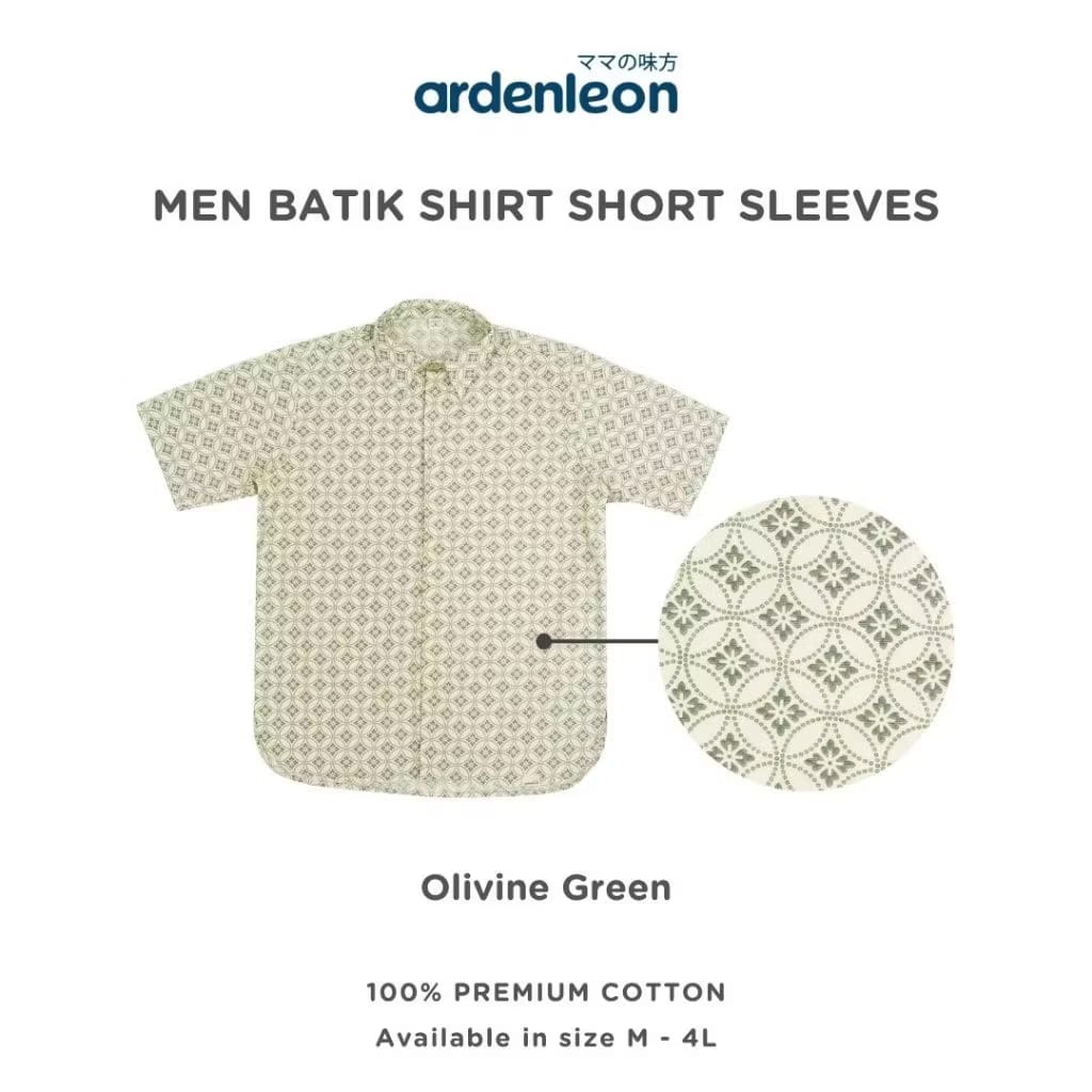 PREORDER Ardenleon - Men Batik Top Short Sleeves