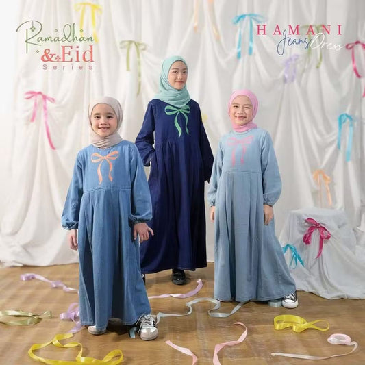PREORDER D'odette - Hamani Jeans Dress