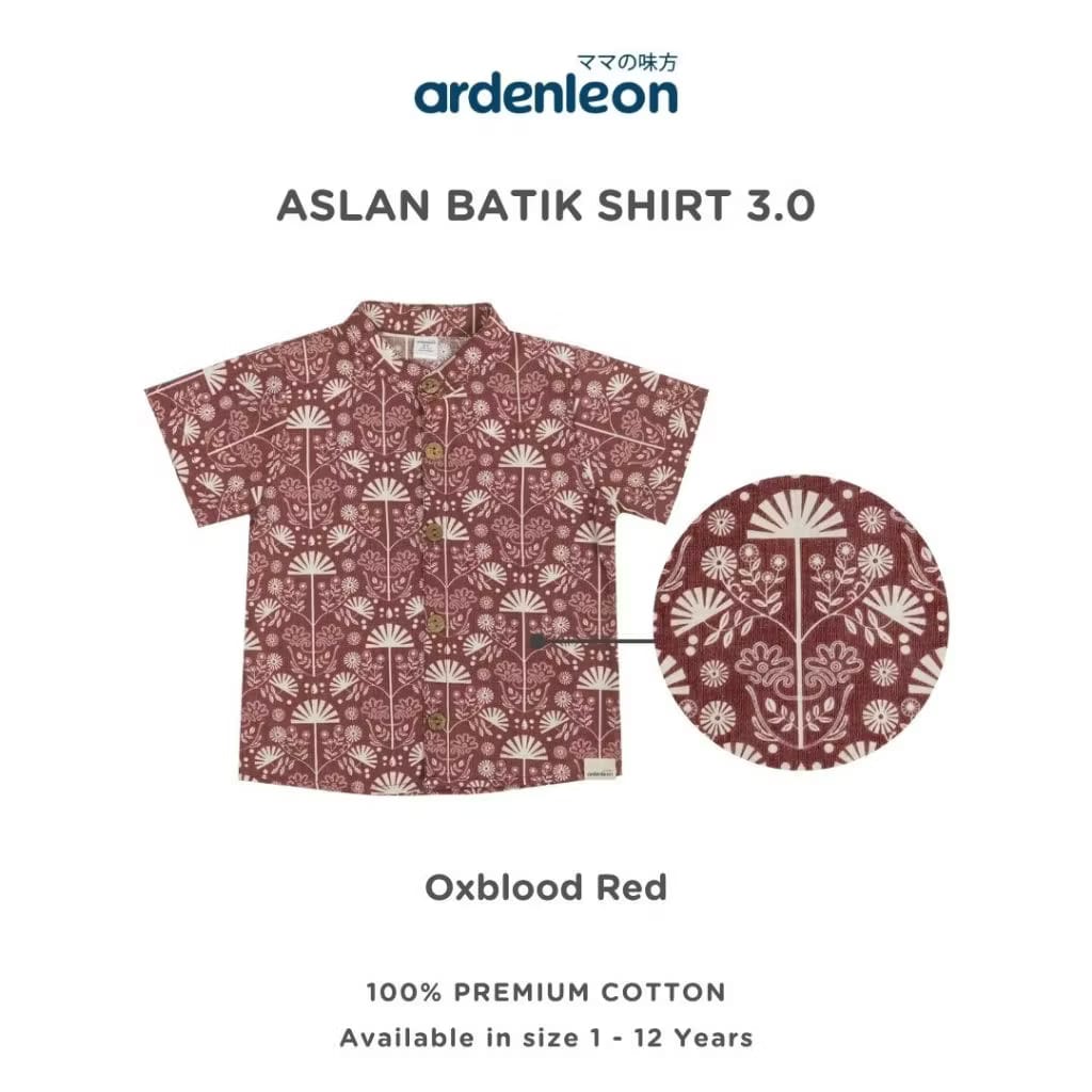 PREORDER Ardenleon - Boys Aslan Batik 3.0 Shirt
