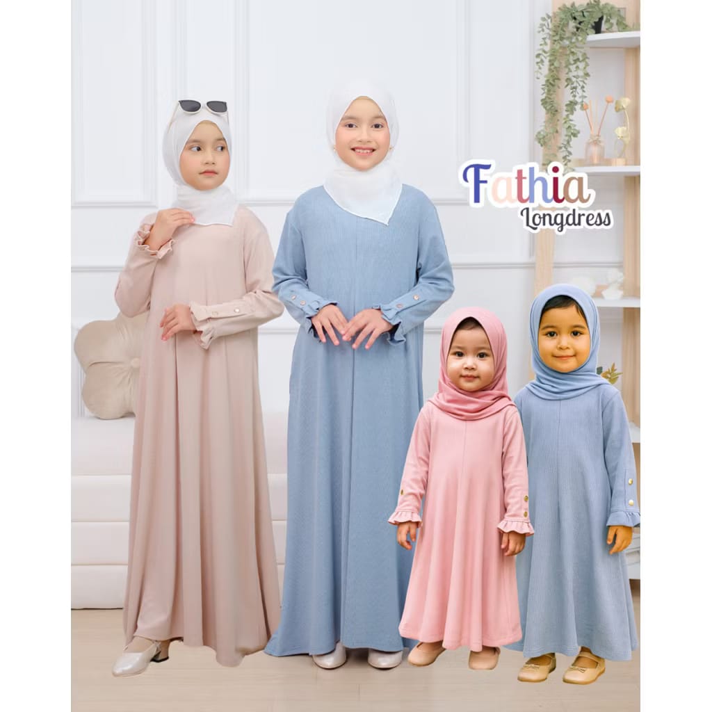 PREORDER Basimakids - Fathia Long Dress