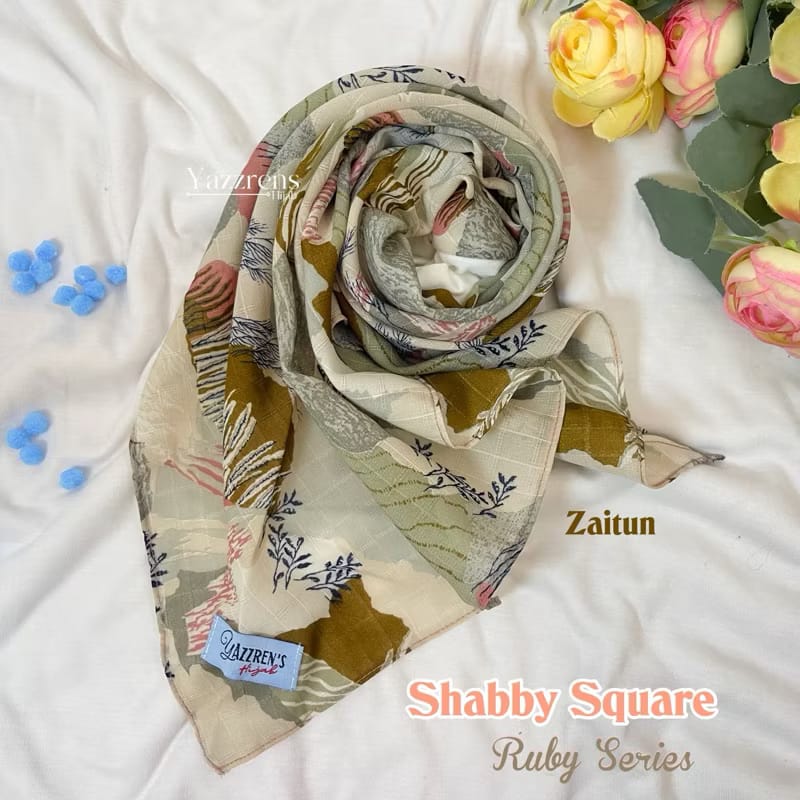 INSTOCK Yazzren - Printed Square with Inner