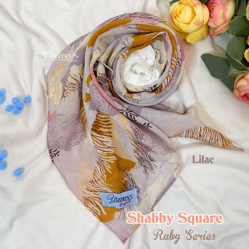 INSTOCK Yazzren - Printed Square with Inner