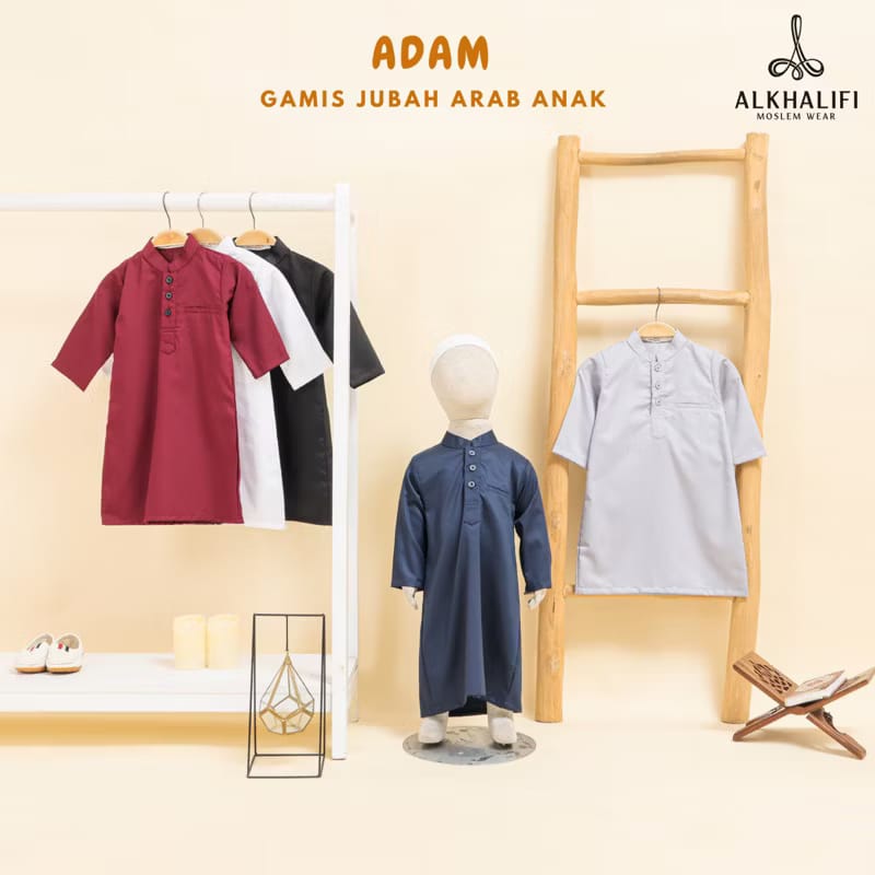 PREORDER Alkhalifi - Adam Gamis Jubah