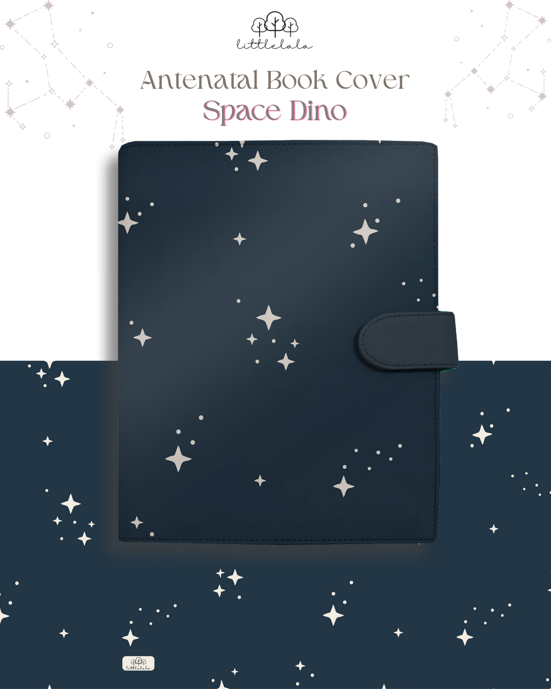 PREORDER Antenatal Book Cover - Space Dino Series
