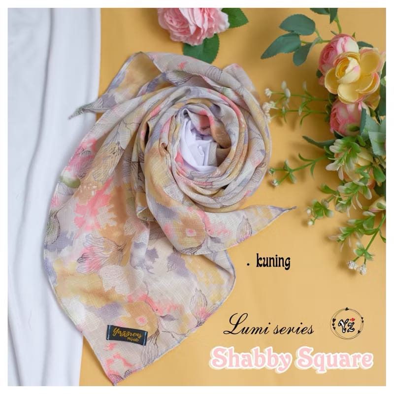 INSTOCK Yazzren - Printed Square with Inner