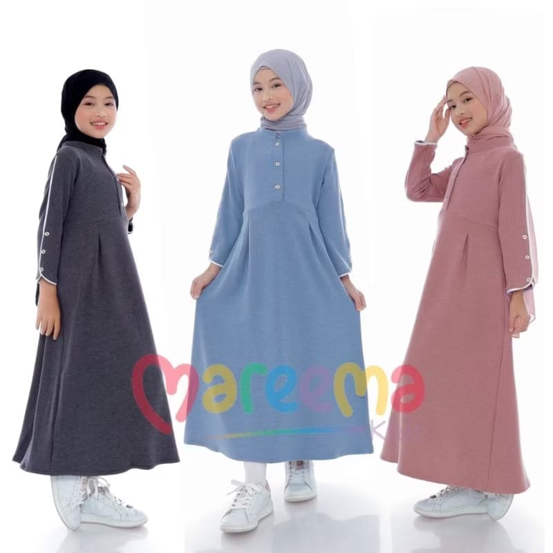 PREORDER Mareema - Cotton Knitted Dress Long Sleeves