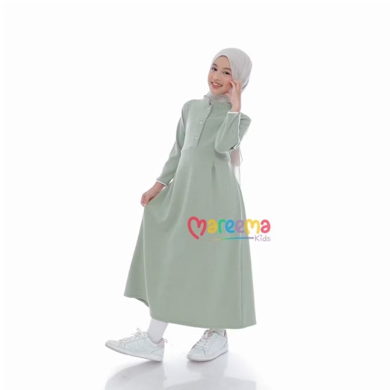 PREORDER Mareema - Cotton Knitted Dress Long Sleeves