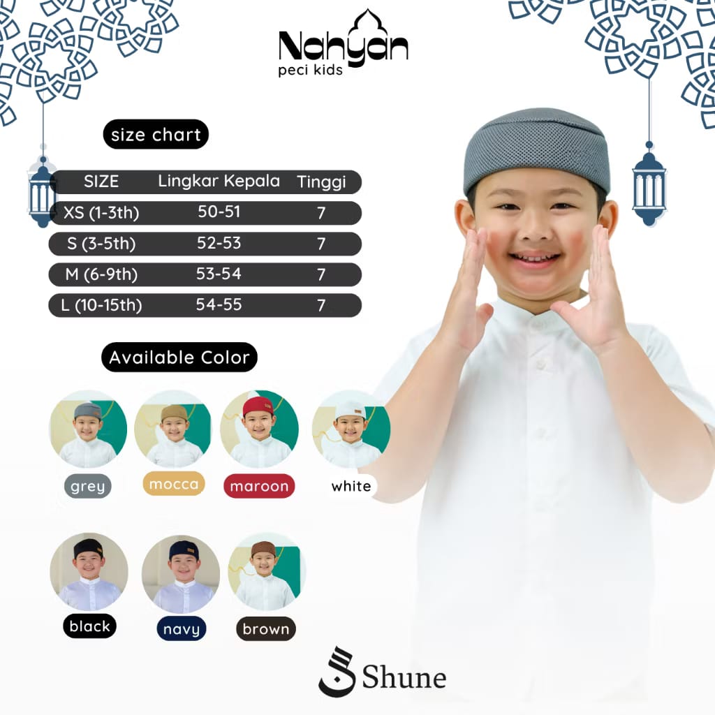 PREORDER Shune - Nahyan Topi Haji