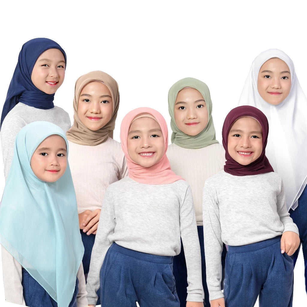 PREORDER D'odette - Eunmi Square Hijab